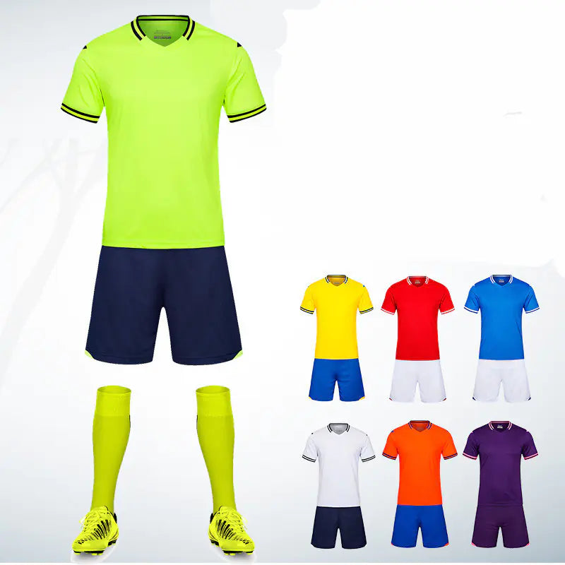 Youth Soccer Jersey Set for Training and Matches